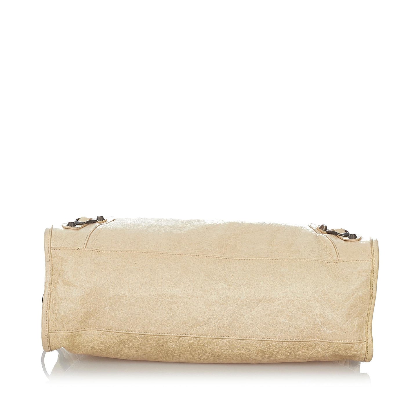 Balenciaga Motocross Classic City Lambskin Leather Satchel (SHG-26903)