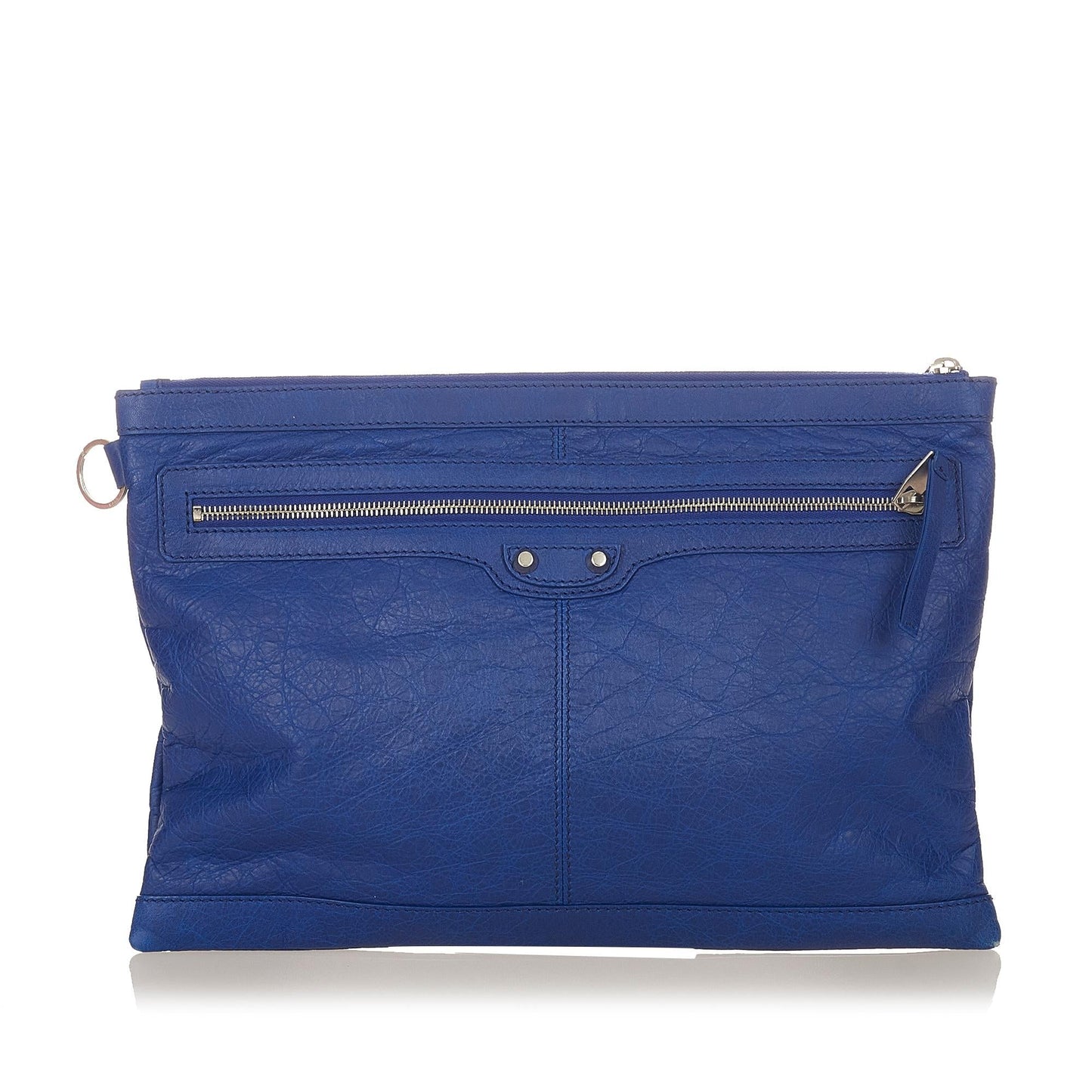 Balenciaga Motocross Classic Clip L Clutch Bag (SHG-26626)