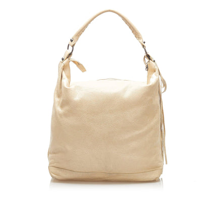 Balenciaga Motocross Classic Day Leather Shoulder Bag (SHG-22375)