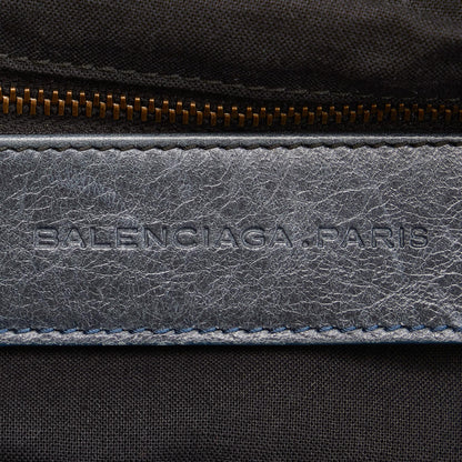 Balenciaga Motocross Classic Day Leather Shoulder Bag (SHG-29740)