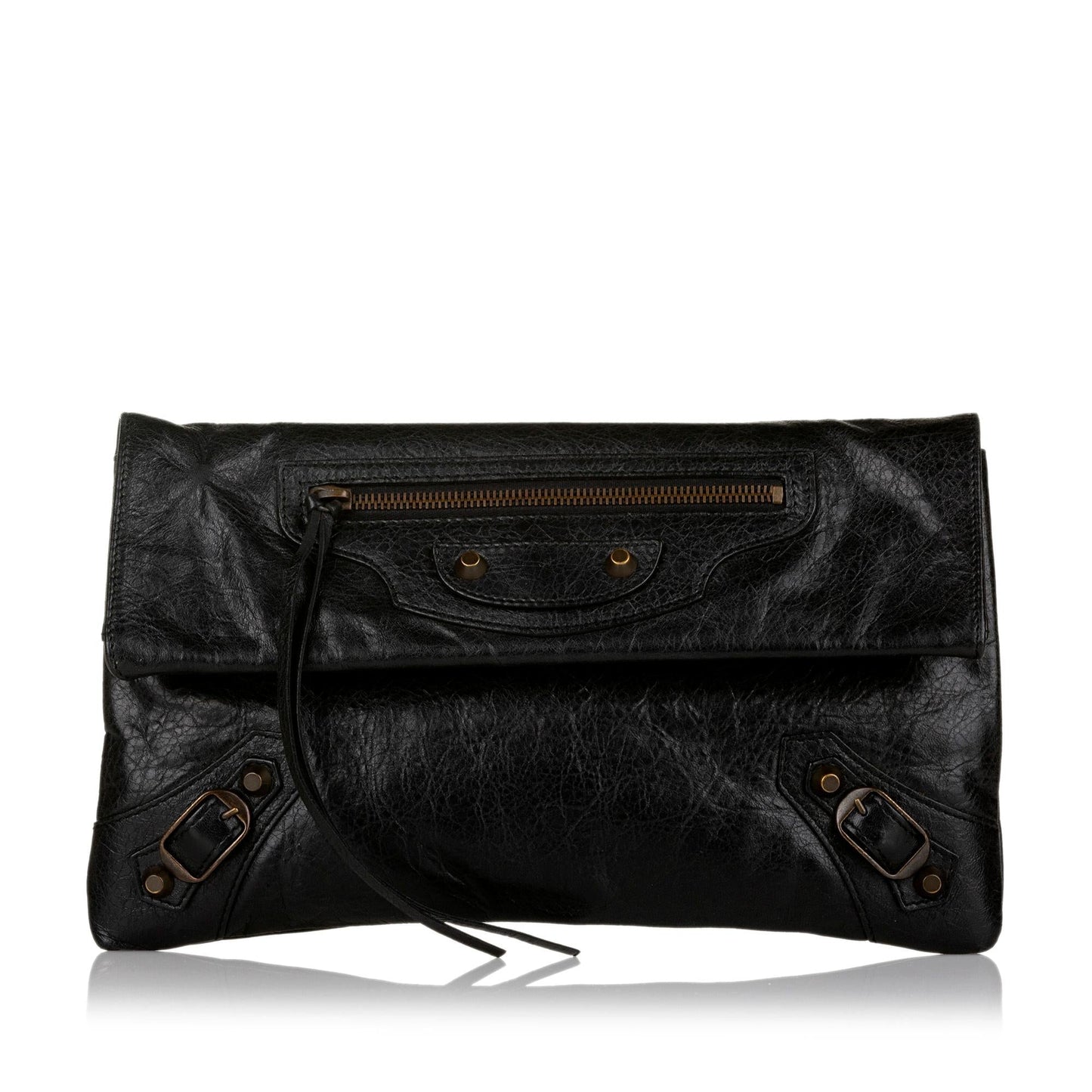 Balenciaga Motocross Classic Envelope Clutch Bag (SHG-33319)