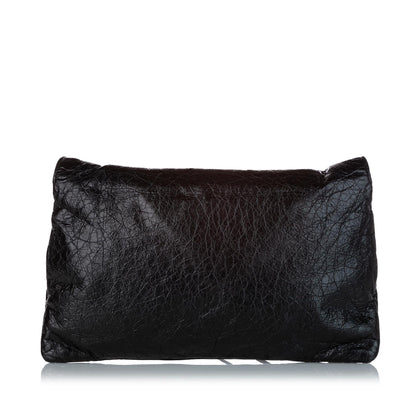 Balenciaga Motocross Classic Envelope Lambskin Leather Crossbody Bag (SHG-26683)