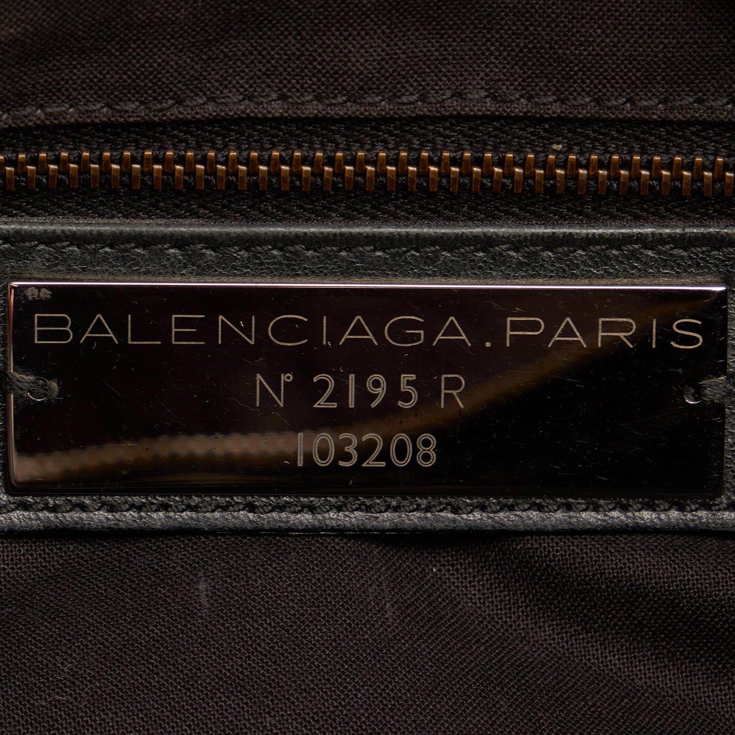 Balenciaga Motocross Classic First Lambskin Leather Satchel (SHG-32814)