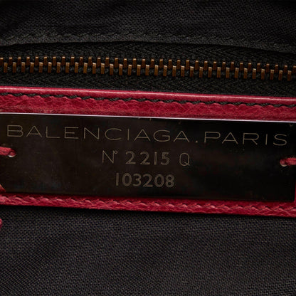 Balenciaga Motocross Classic First Leather Satchel