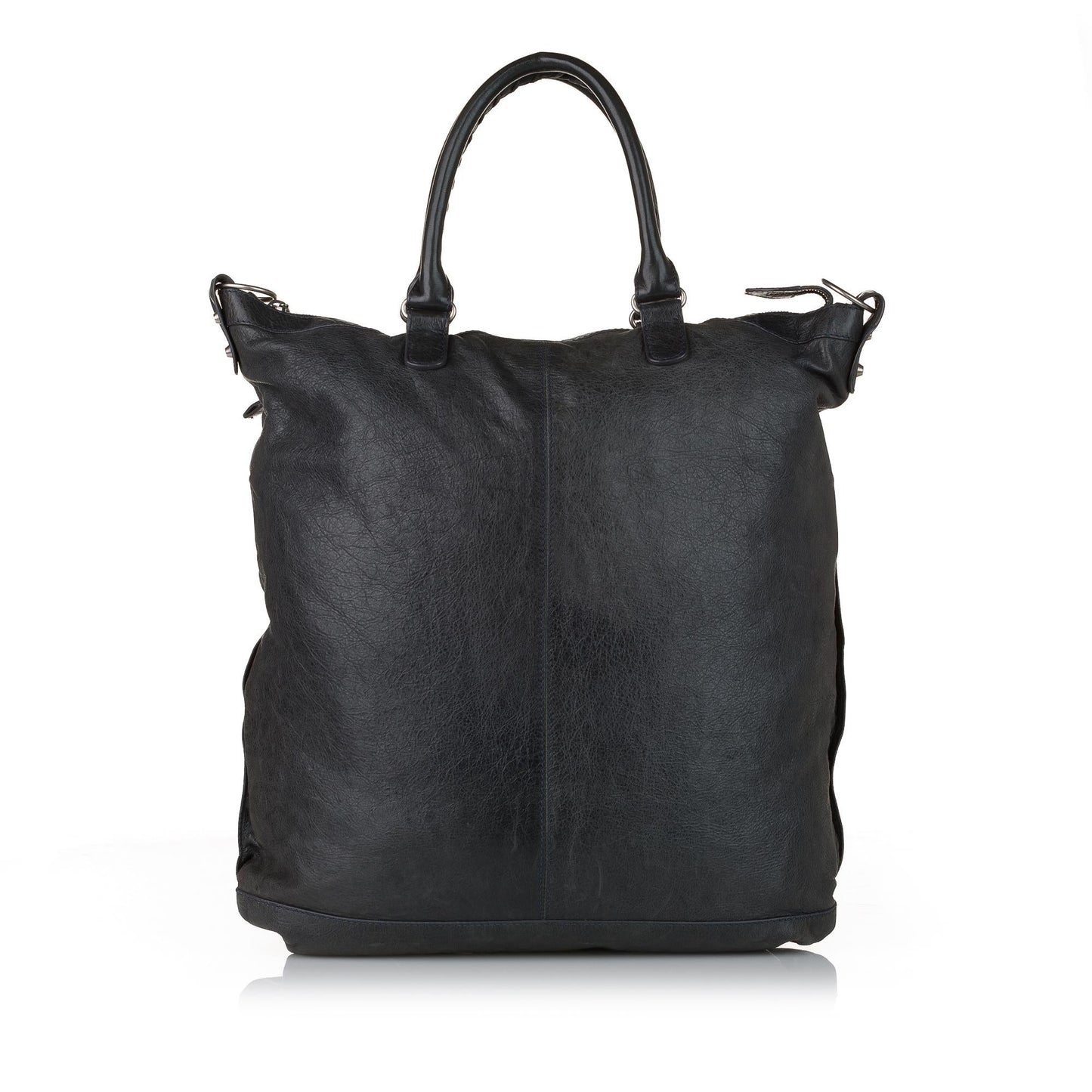 Balenciaga Motocross Classic Square Leather Satchel (SHG-32702)