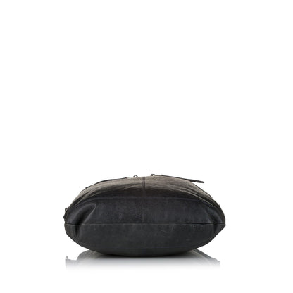 Balenciaga Motocross Classic Square Leather Satchel (SHG-32702)