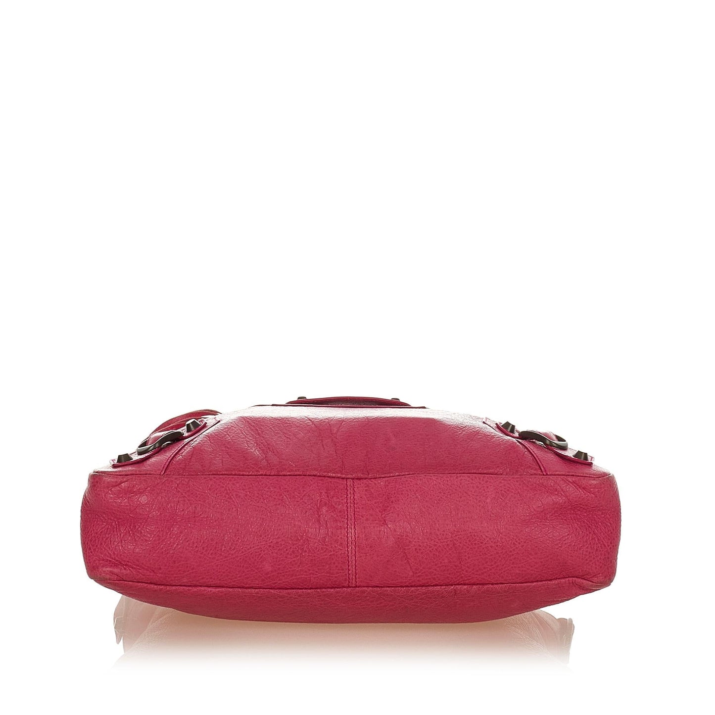 Balenciaga Motocross Classic Town Leather Satchel (SHG-25930)