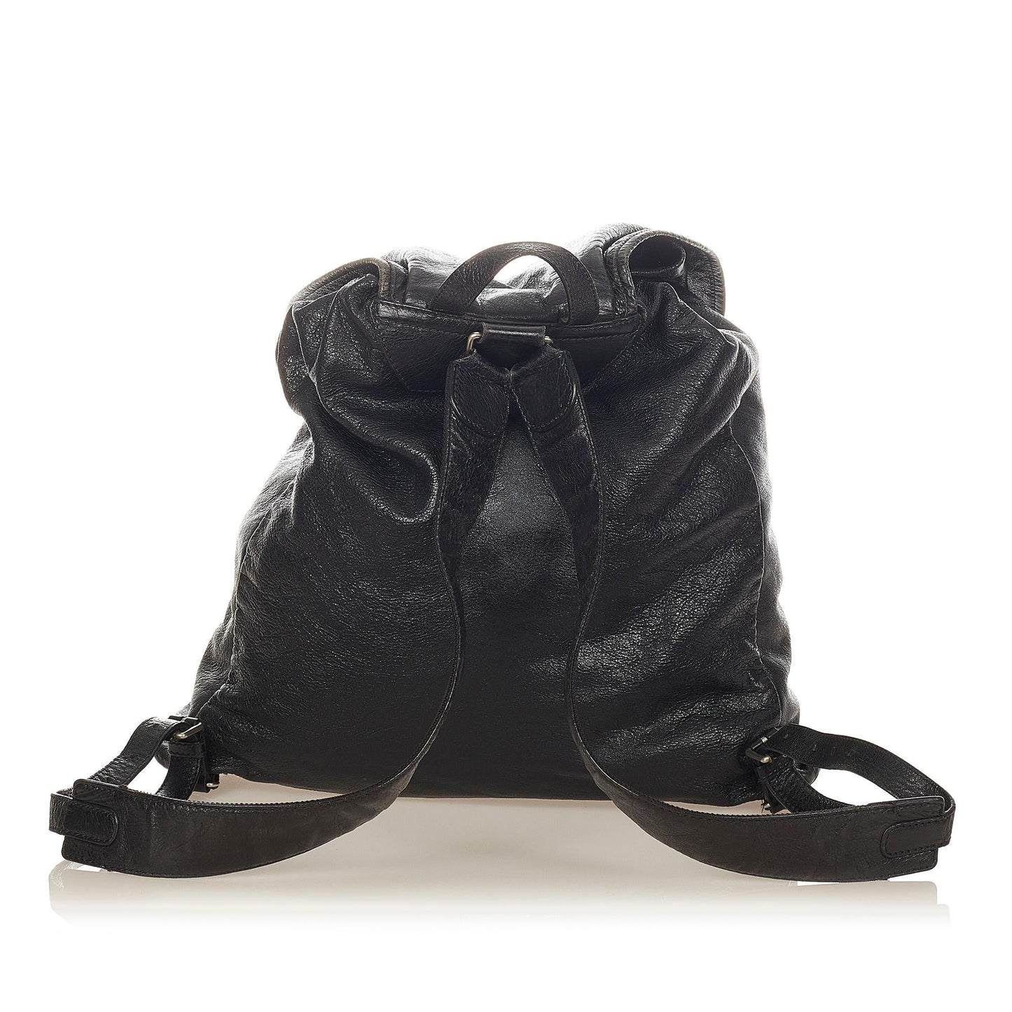 Balenciaga Motocross Classic Traveler S Leather Backpack (SHG-26426)