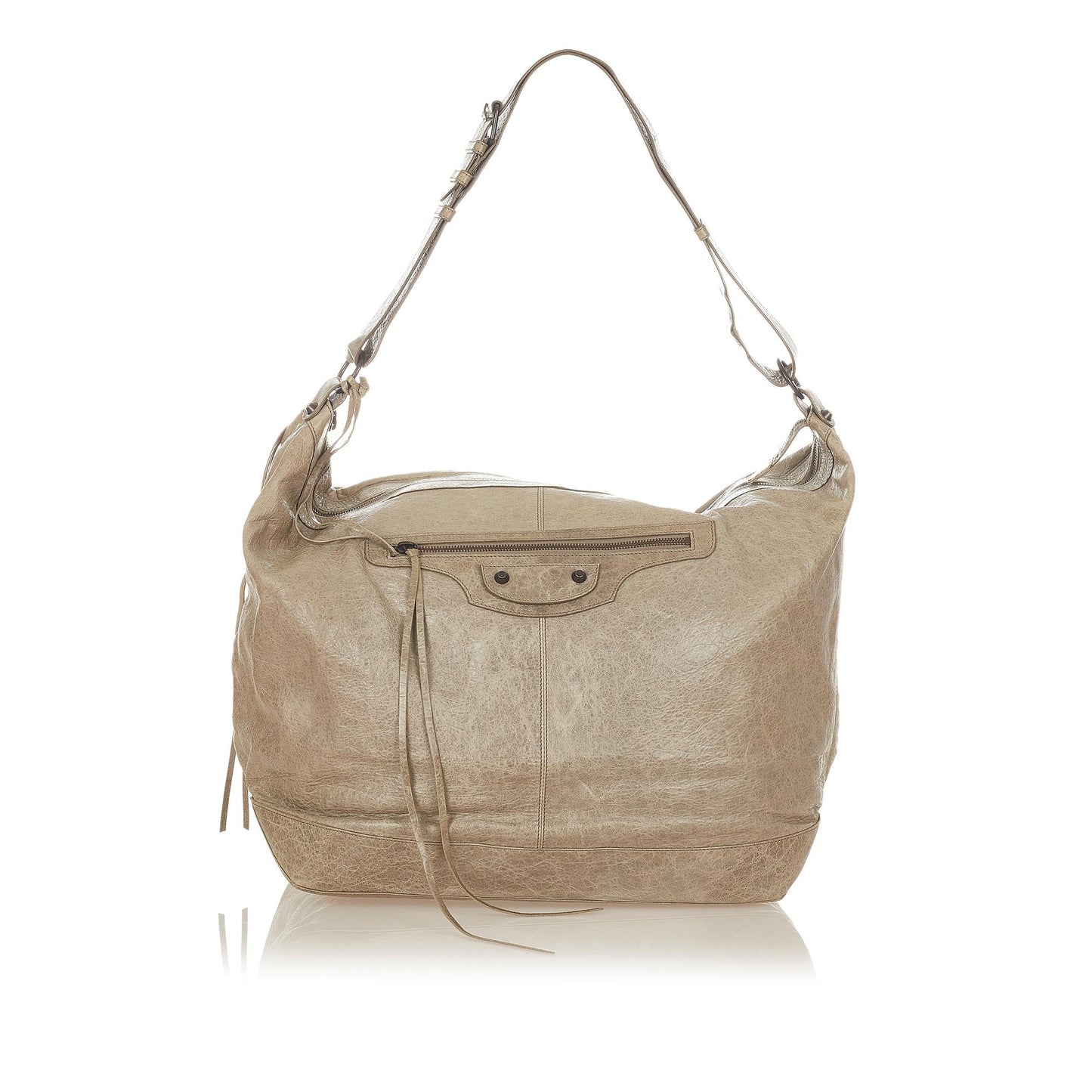 Balenciaga Motocross Courier Leather Shoulder Bag (SHG-26687)