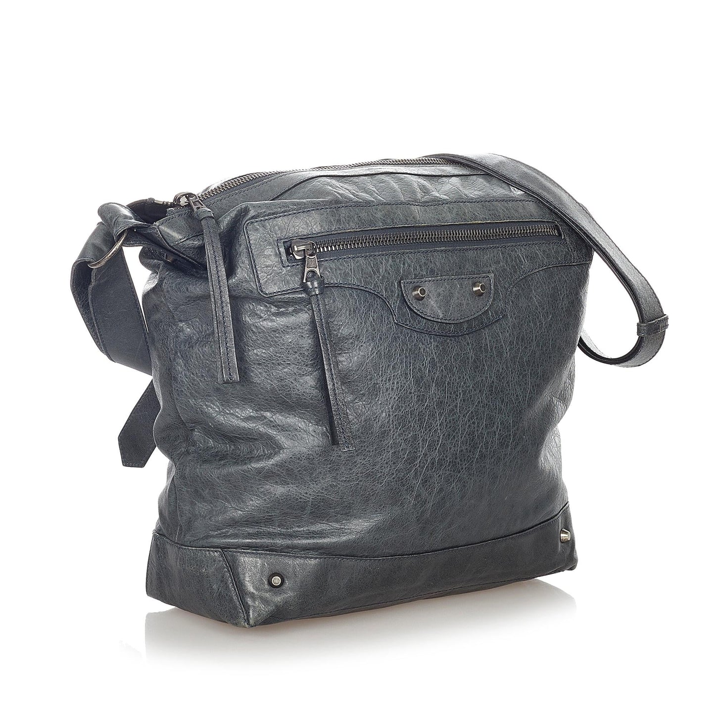 Balenciaga Motocross Day Leather Crossbody Bag (SHG-23541)