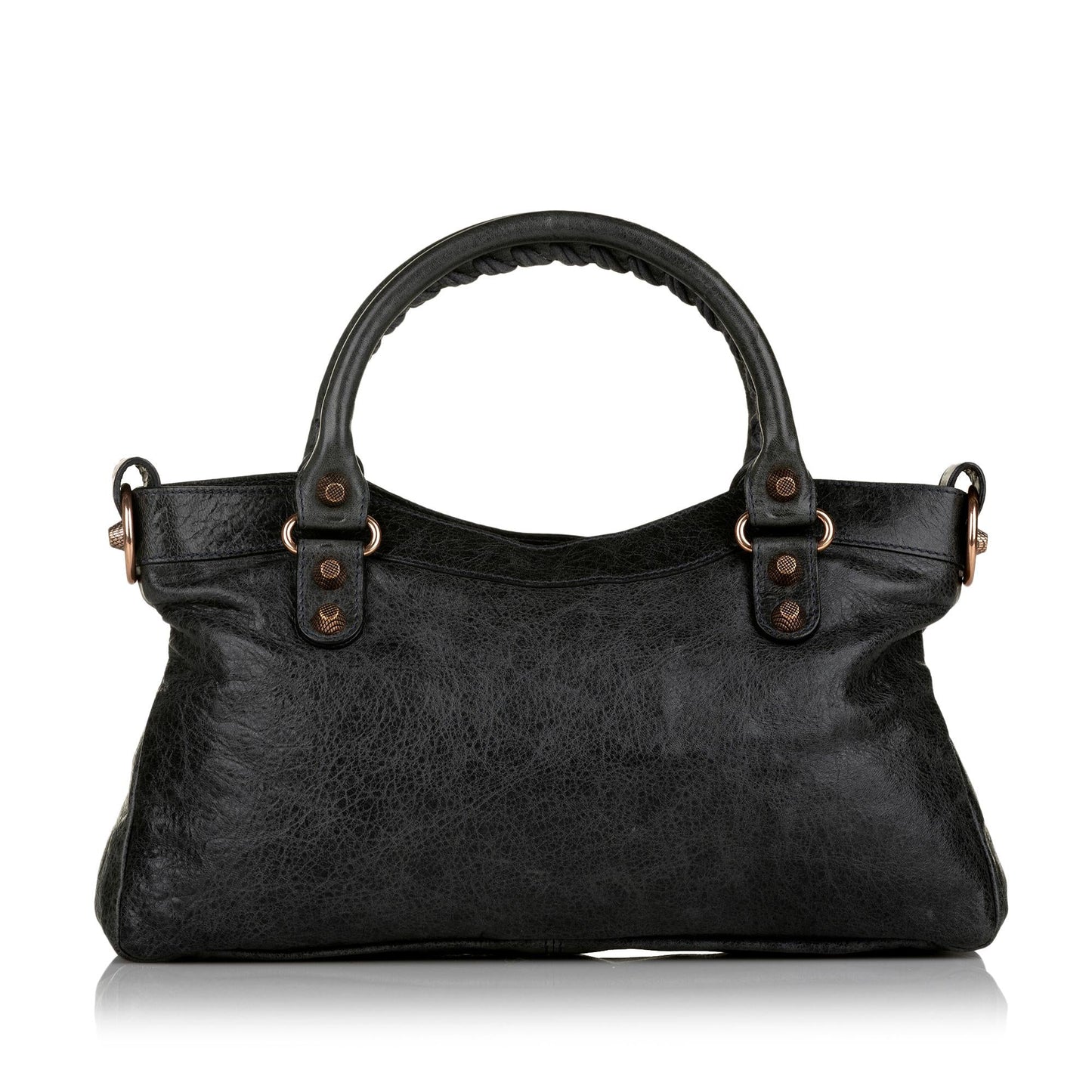 Balenciaga Motocross First Giant 12 Leather Satchel (SHG-33154)