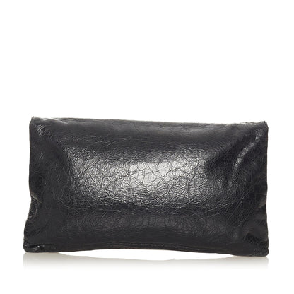 Balenciaga Motocross Giant 12 Envelope Leather Clutch Bag (SHG-27654)