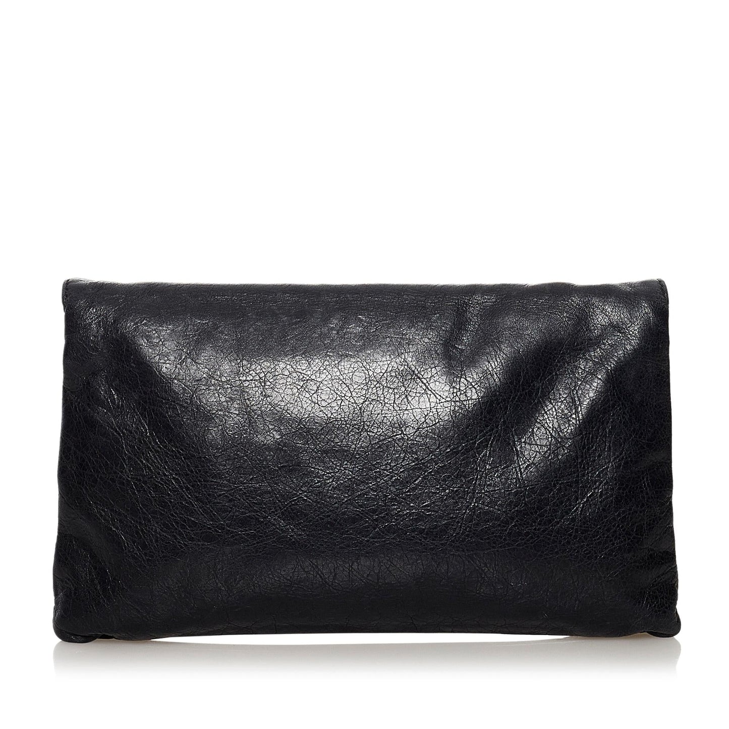 Balenciaga Motocross Giant 12 Envelope Leather Clutch Bag (SHG-32526)