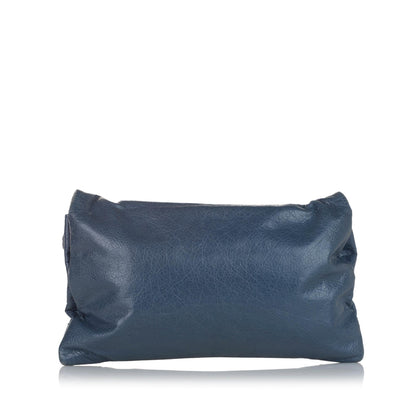 Balenciaga Motocross Giant 12 Envelope Leather Clutch Bag (SHG-33726)