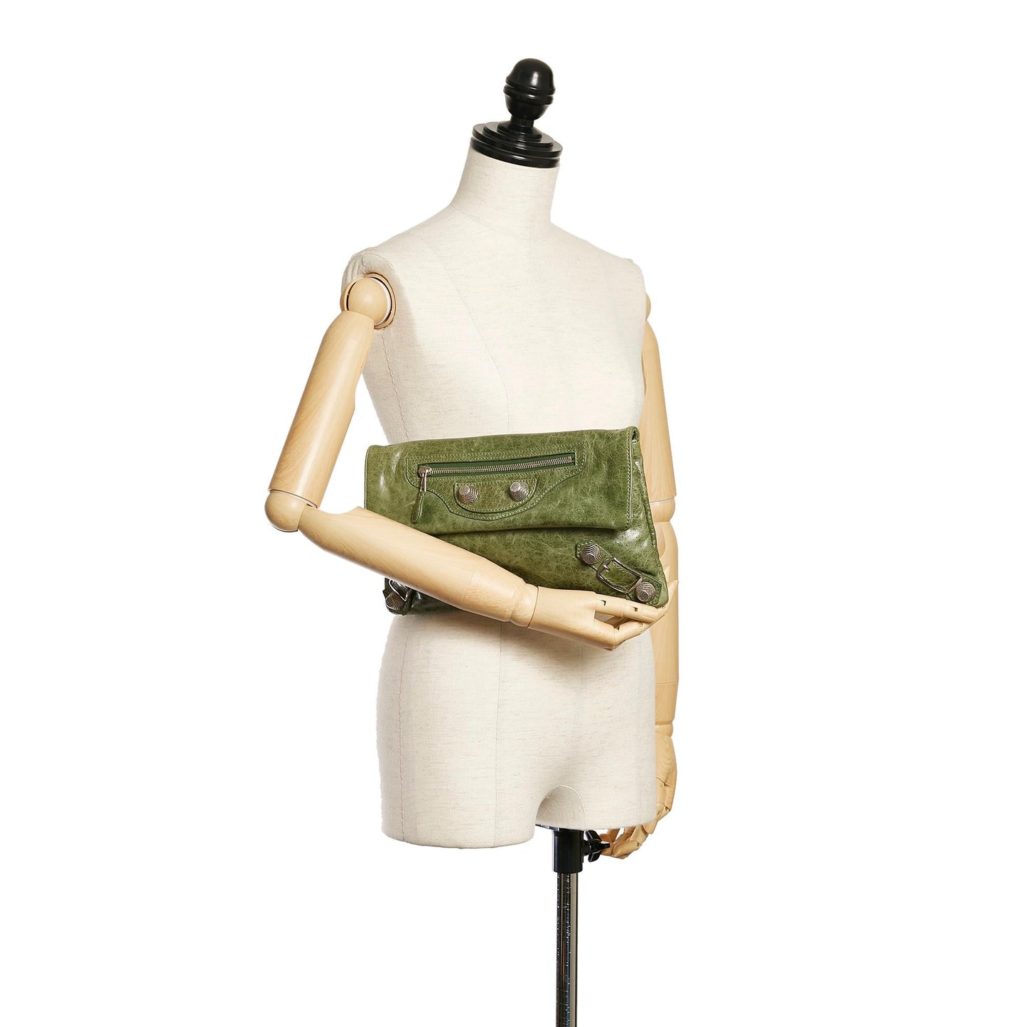 Balenciaga Motocross Giant 21 Envelope Clutch Bag (SHG-29282)