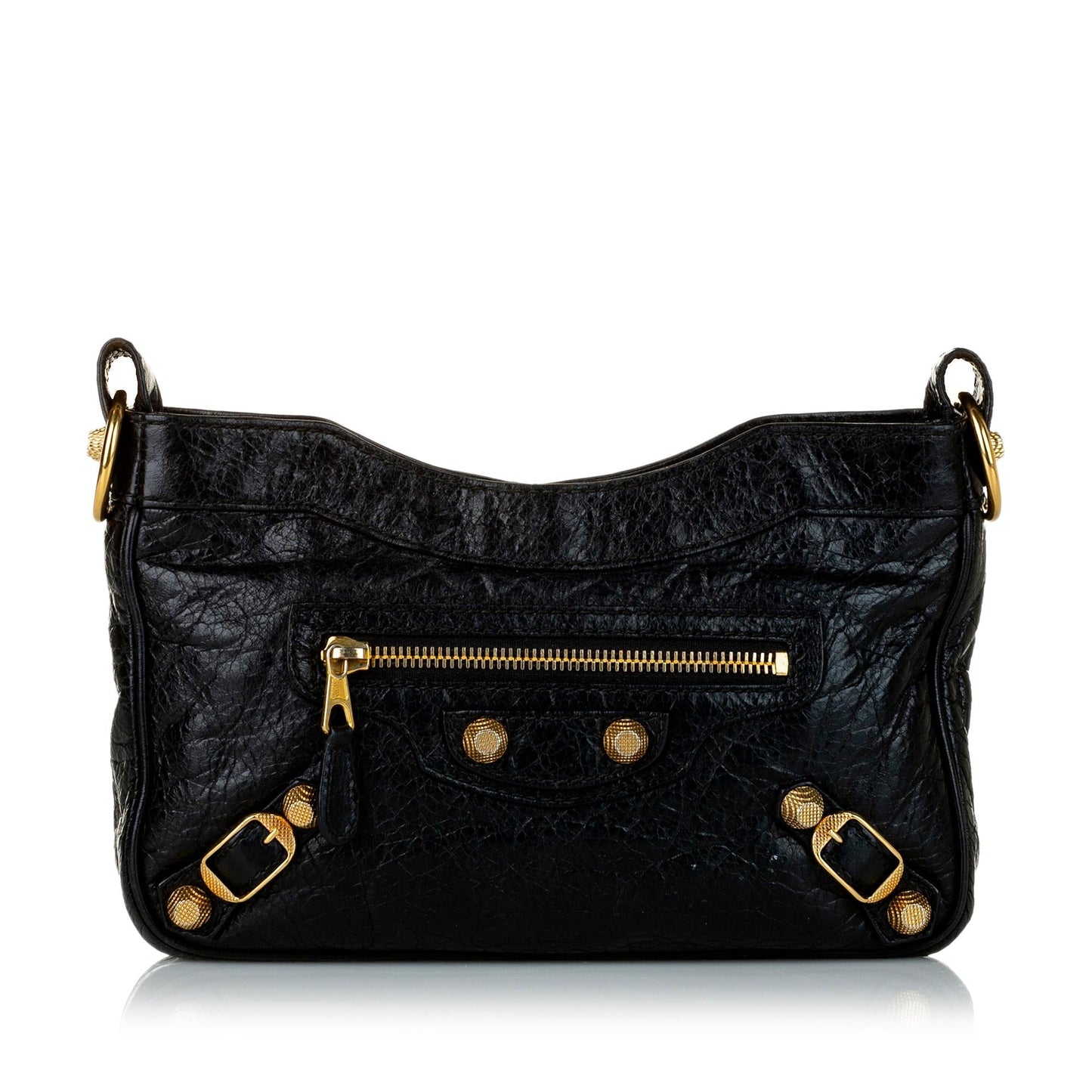 Balenciaga Motocross Hip Giant 21 Leather Crossbody Bag (SHG-32796)