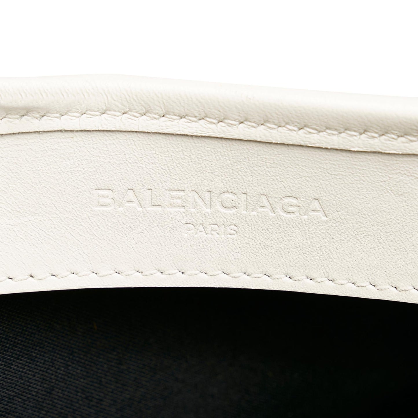 Balenciaga Navy Cabas S Canvas Tote Bag (SHG-29833)