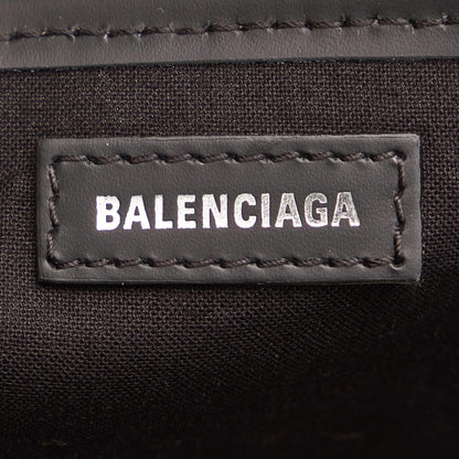 Balenciaga Navy Cabas S Canvas Tote Bag (SHG-32033)