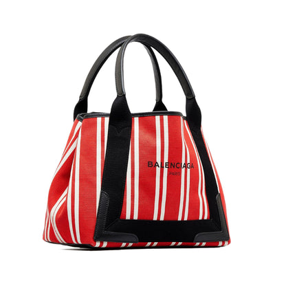 Balenciaga Navy Cabas S Tote (SHG-BValiQ)