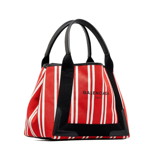 Balenciaga Navy Cabas S Tote (SHG-BValiQ)