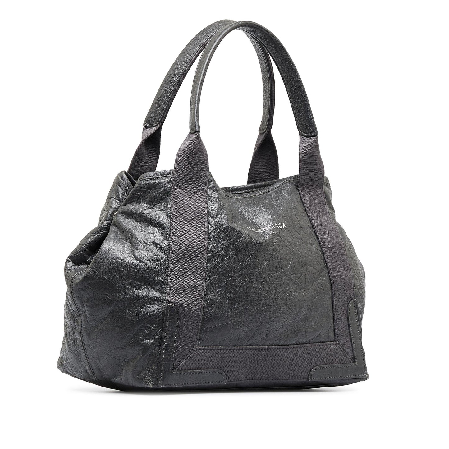 Balenciaga Navy Cabas S (SHG-qSdkBf)