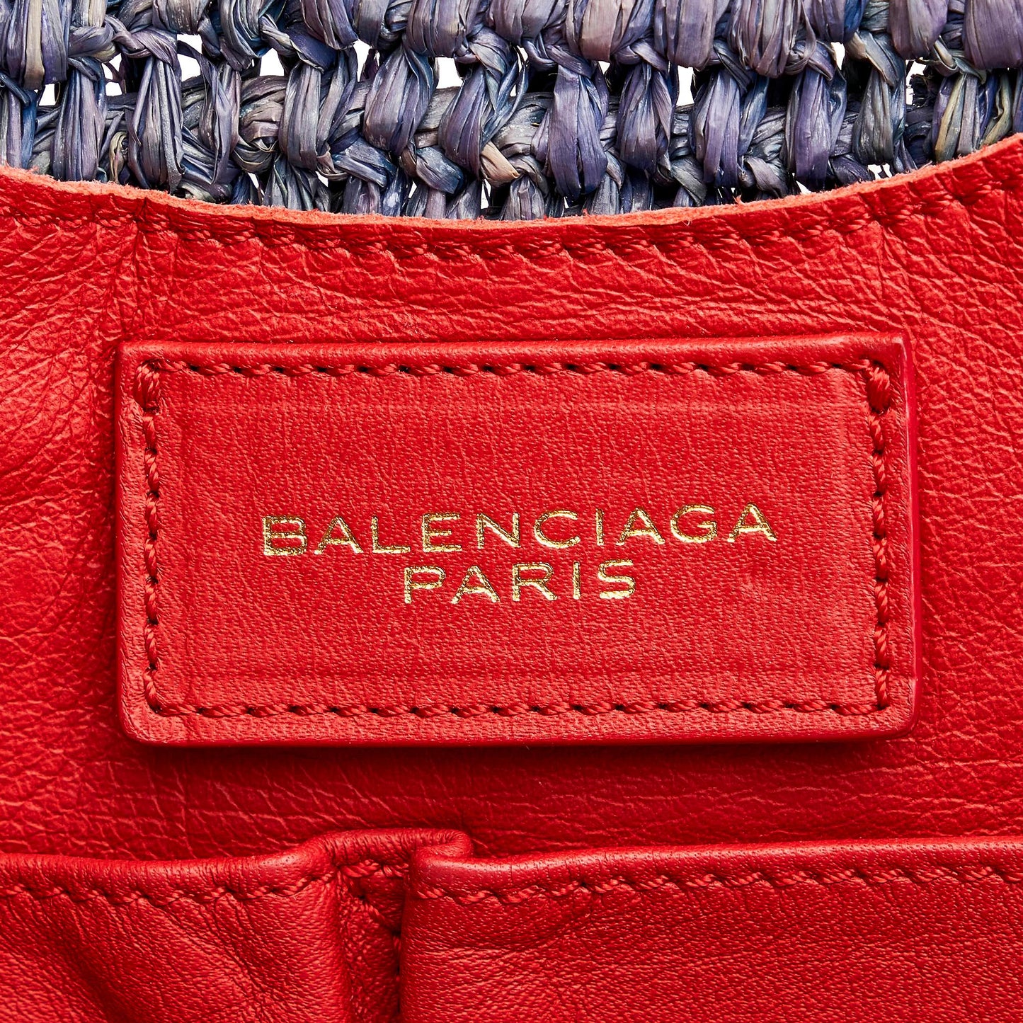 Balenciaga Panier Raffia Tote Bag (SHG-30111)