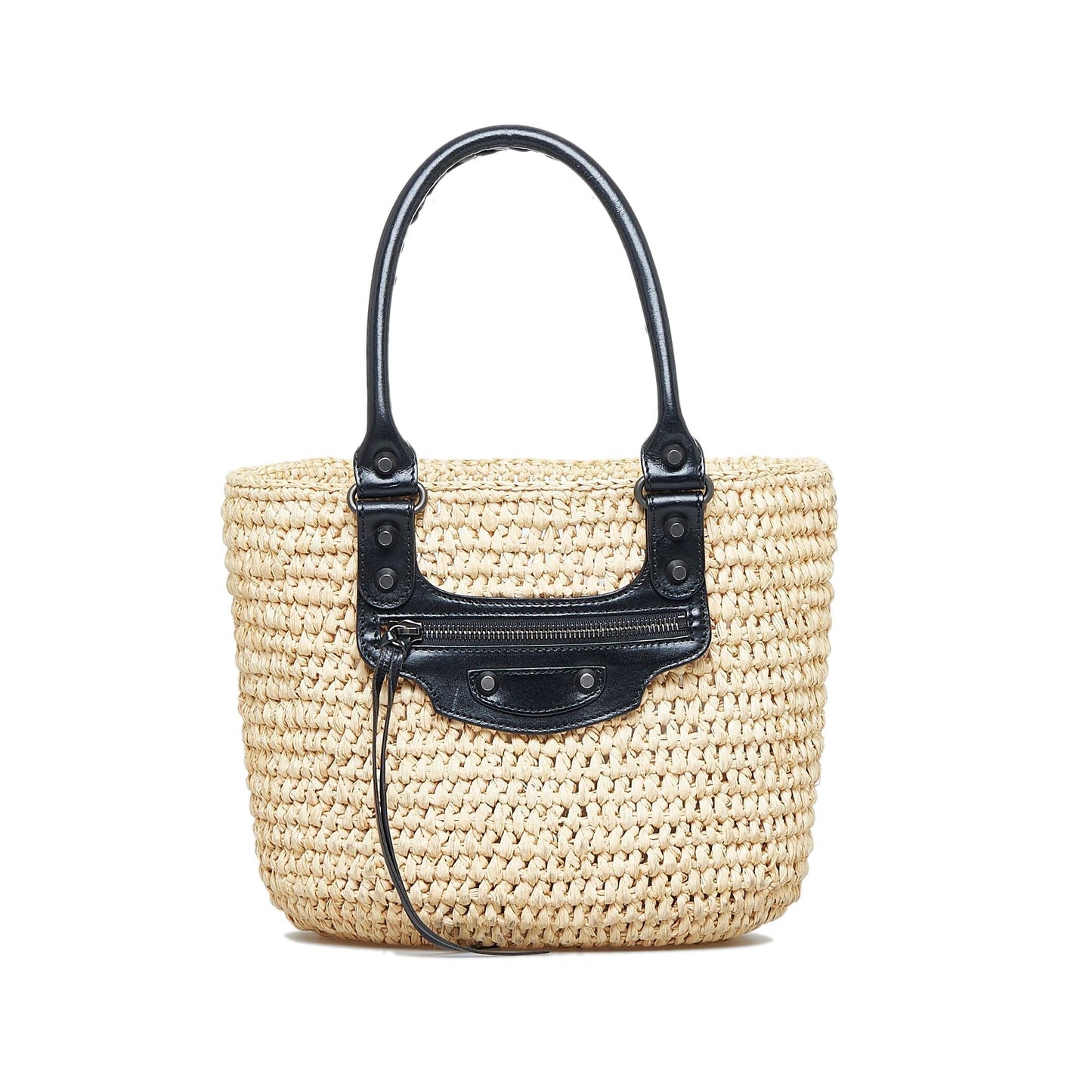 Balenciaga Panier Raffia Tote (SHG-00u0Ex)