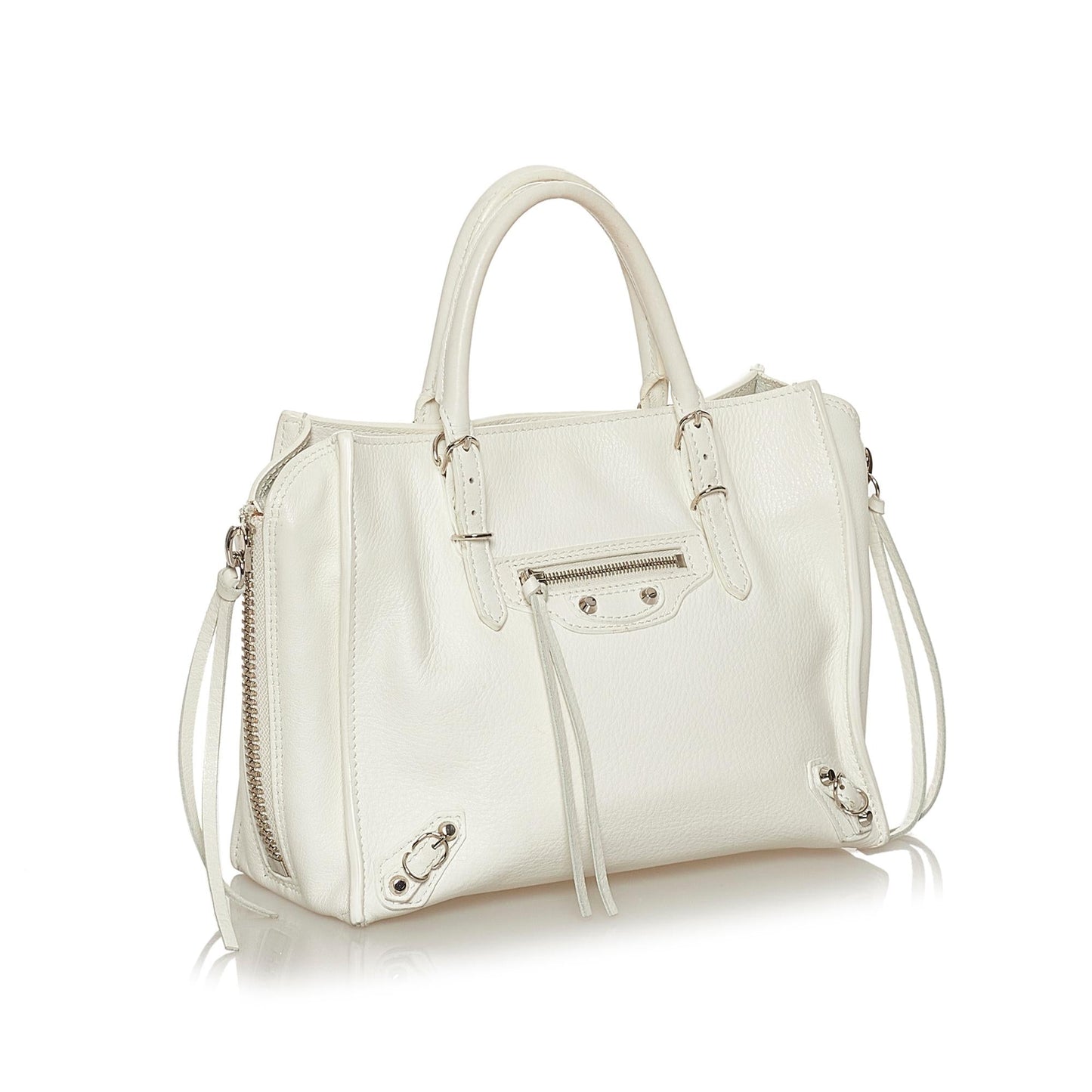Balenciaga Papier A4 Leather Satchel (SHG-29266)