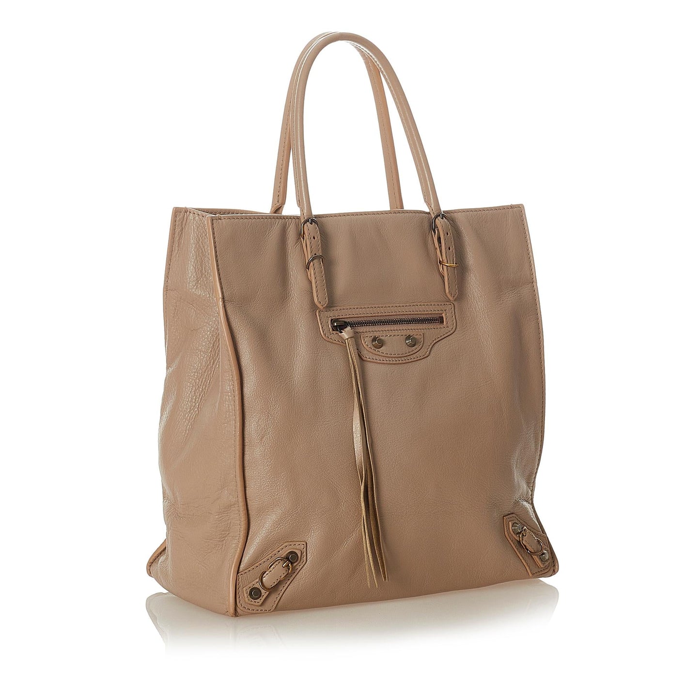 Balenciaga Papier A5 Leather Tote Bag (SHG-24079)