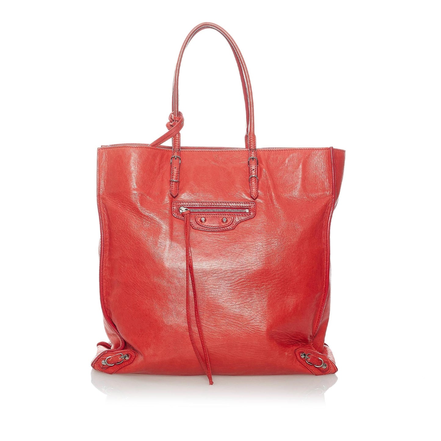 Balenciaga Papier A5 Leather Tote Bag (SHG-31091)