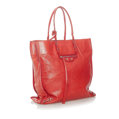 Balenciaga Papier A5 Leather Tote Bag (SHG-31091)