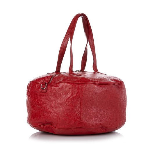 Balenciaga Round Air M Leather Satchel (SHG-28824)