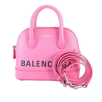 Balenciaga Ville Leather Satchel (SHG-r1dt2J)