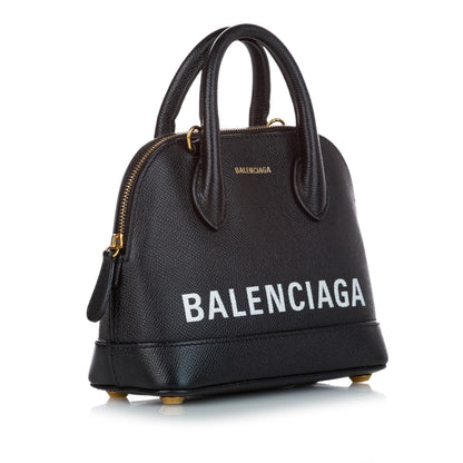 Balenciaga Ville XXS Leather Satchel (SHG-27946)