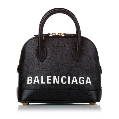 Balenciaga Ville XXS Leather Satchel (SHG-30229)