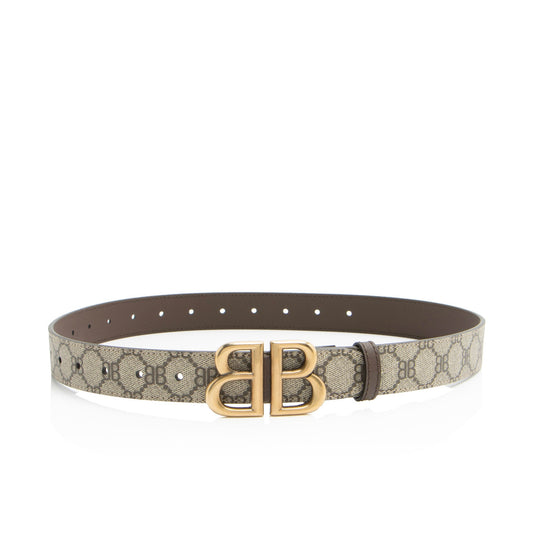 Balenciaga x Gucci BB Supreme The Hacker Project Belt - Size 32 / 80