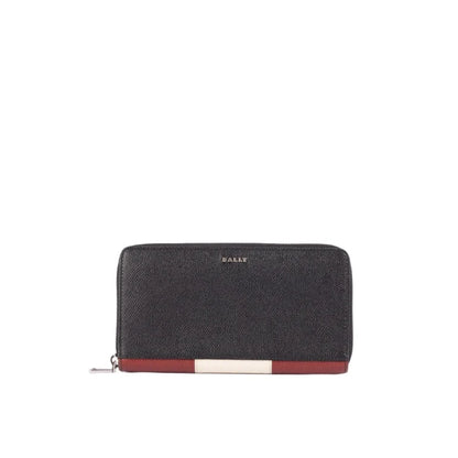 Bally Telen Leather Travel Wallet