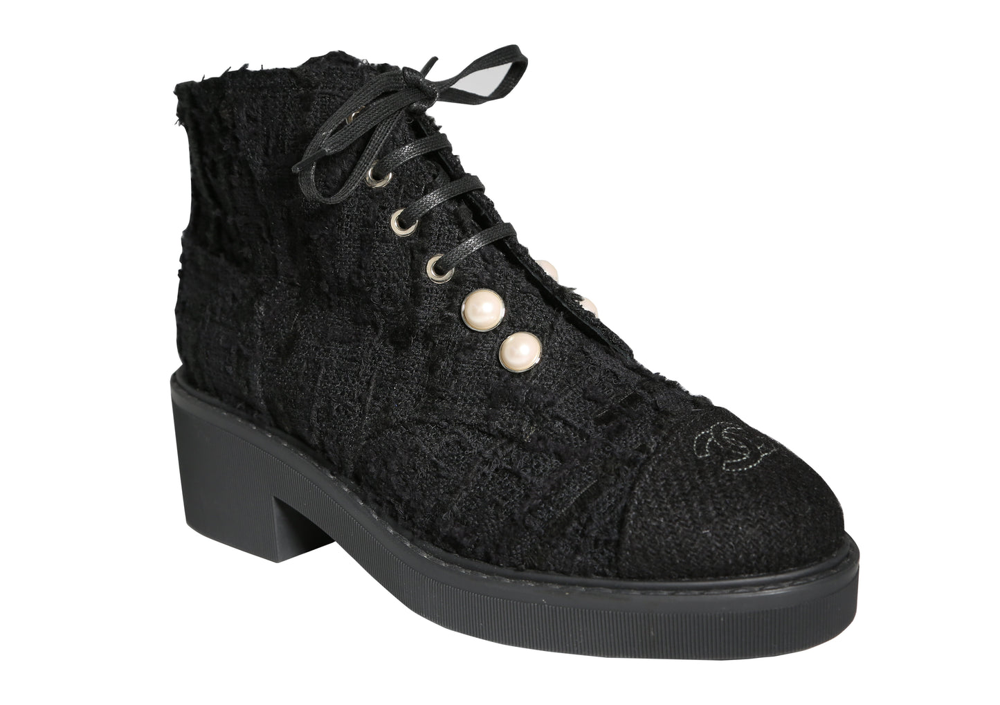 CC Tweed Ankle Boots