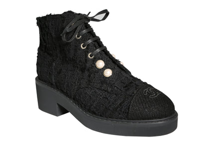 CC Tweed Ankle Boots