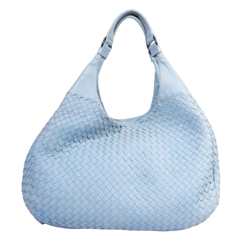 Bottega Veneta Campana Intrecciato Leather Hobo Bag