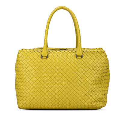 Luxury Bottega Veneta Intrecciato Brick Tote (SHG-uyGevG)