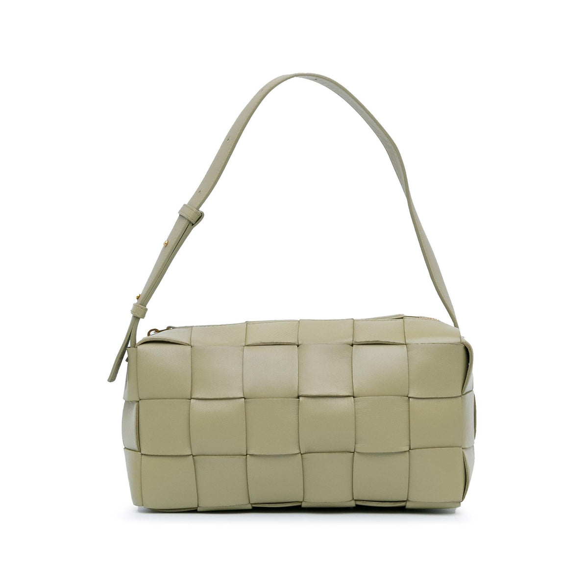 Luxury Bottega Veneta Medium Intrecciato Brick Cassette (SHG-vxs423)