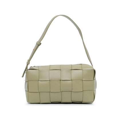 Luxury Bottega Veneta Medium Intrecciato Brick Cassette (SHG-vxs423)
