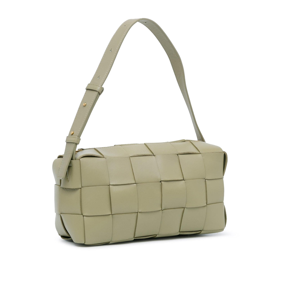 Luxury Bottega Veneta Medium Intrecciato Brick Cassette (SHG-vxs423)