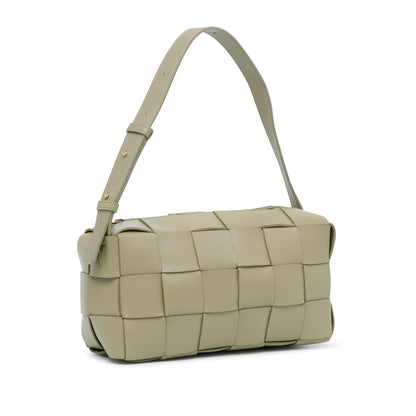 Luxury Bottega Veneta Medium Intrecciato Brick Cassette (SHG-vxs423)