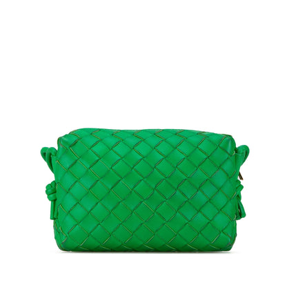 Luxury Bottega Veneta Mini Nappa Intrecciato Loop Camera Bag (SHG-AfYRE9)