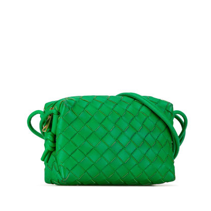 Luxury Bottega Veneta Mini Nappa Intrecciato Loop Camera Bag (SHG-AfYRE9)