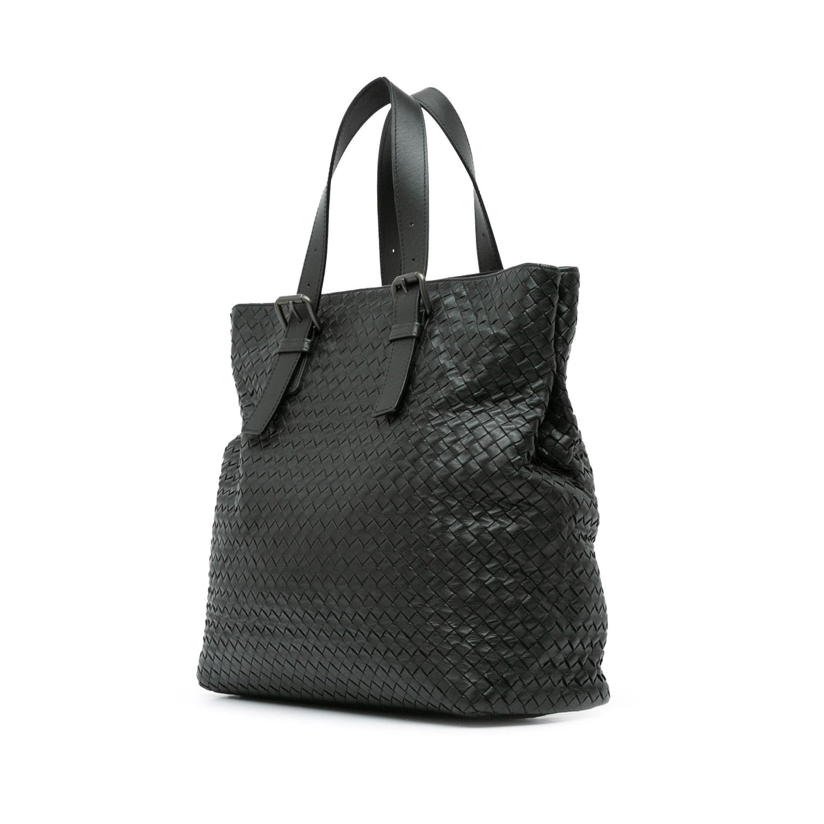 Luxury Bottega Veneta Nappa Intrecciato Belt Strap Tote (SHG-ihBd4v)