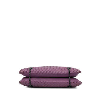 Luxury Bottega Veneta Nappa Intrecciato Duo Shoulder Bag (SHG-CVpEPG)