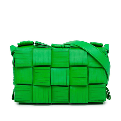 Luxury Bottega Veneta Nappa Intrecciato Fringed Cassette Crossbody (SHG-GROzlR)